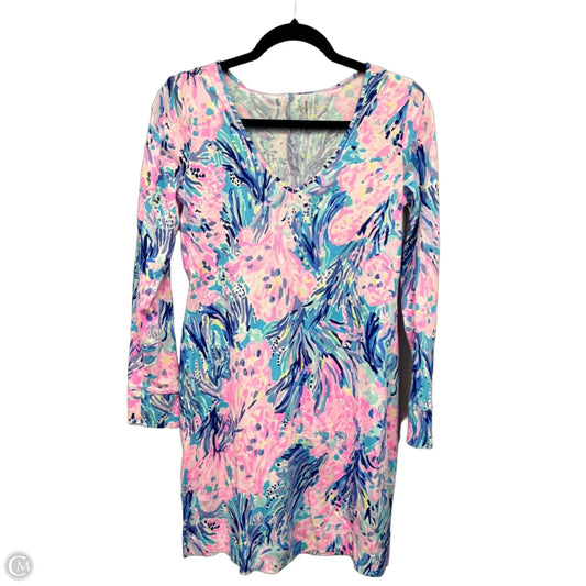 Dress Designer By Lilly Pulitzer In Blue & Pink, Size: S