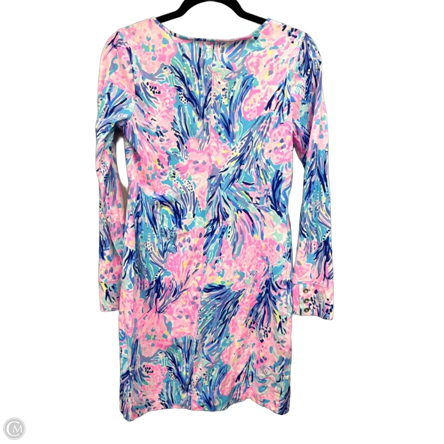 Dress Designer By Lilly Pulitzer In Blue & Pink, Size: S