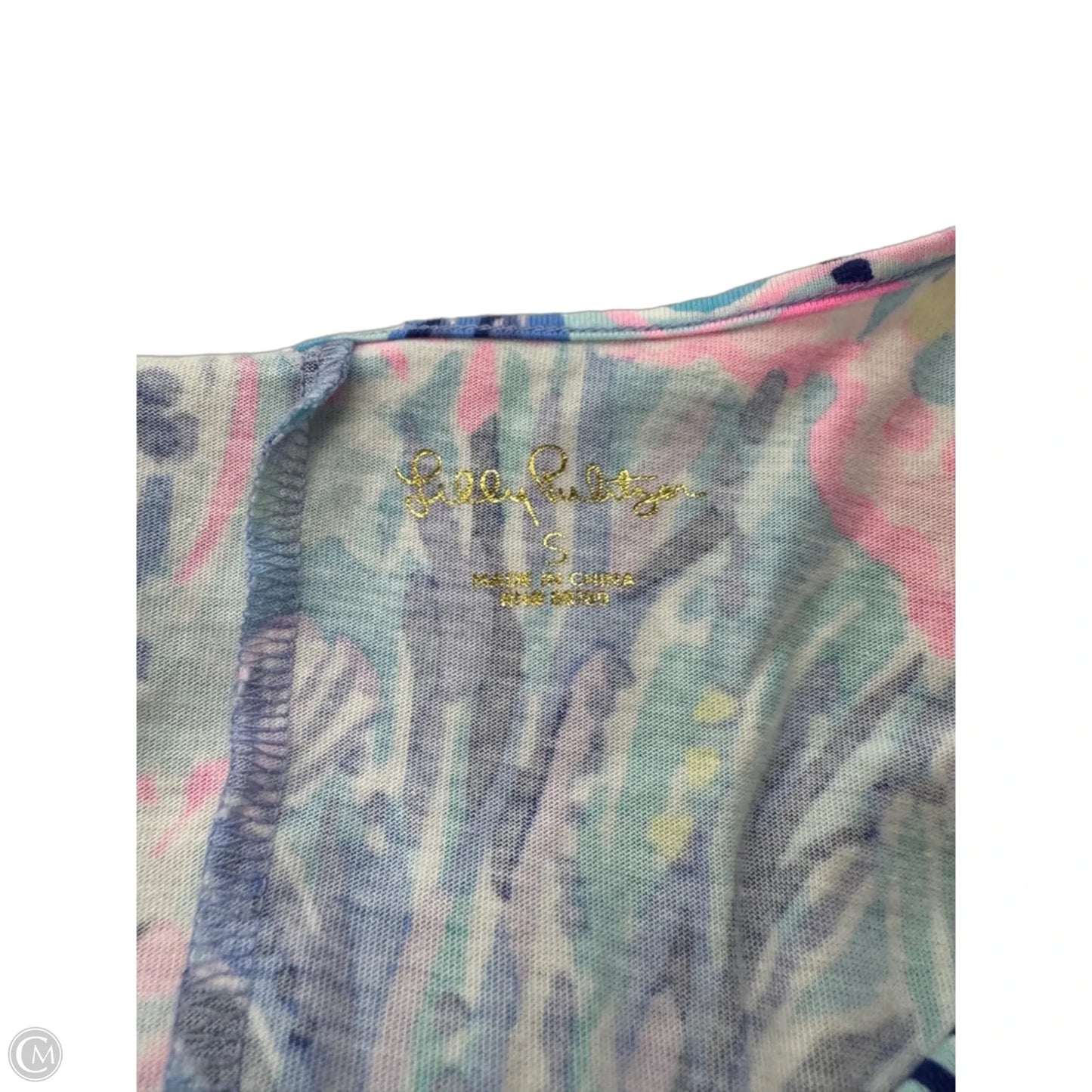 Dress Designer By Lilly Pulitzer In Blue & Pink, Size: S