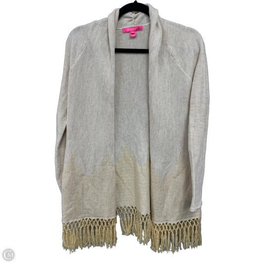 Cardigan Designer By Lilly Pulitzer In Cream, Size: S