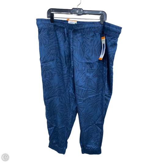 Pants Lounge By Orvis In Blue, Size: Xxl