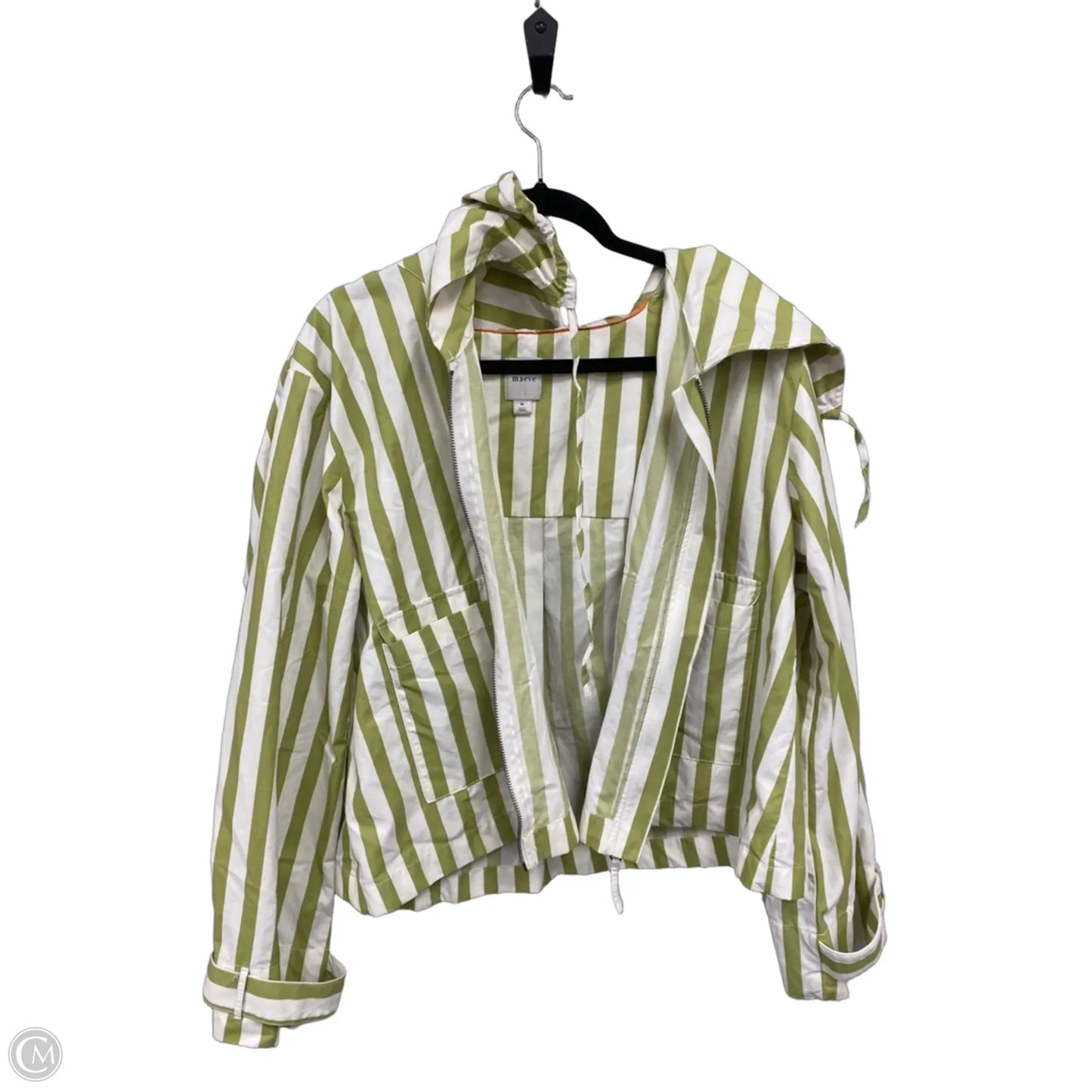 Jacket Other By Maeve In Striped Pattern, Size: M