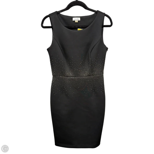 Dress Casual Short By Calvin Klein In Black, Size: 6