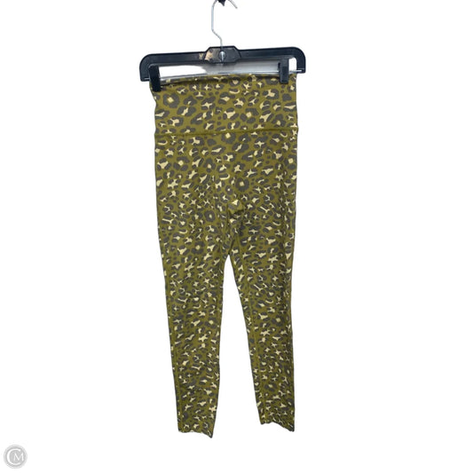 Athletic Leggings By Aerie In Animal Print, Size: M