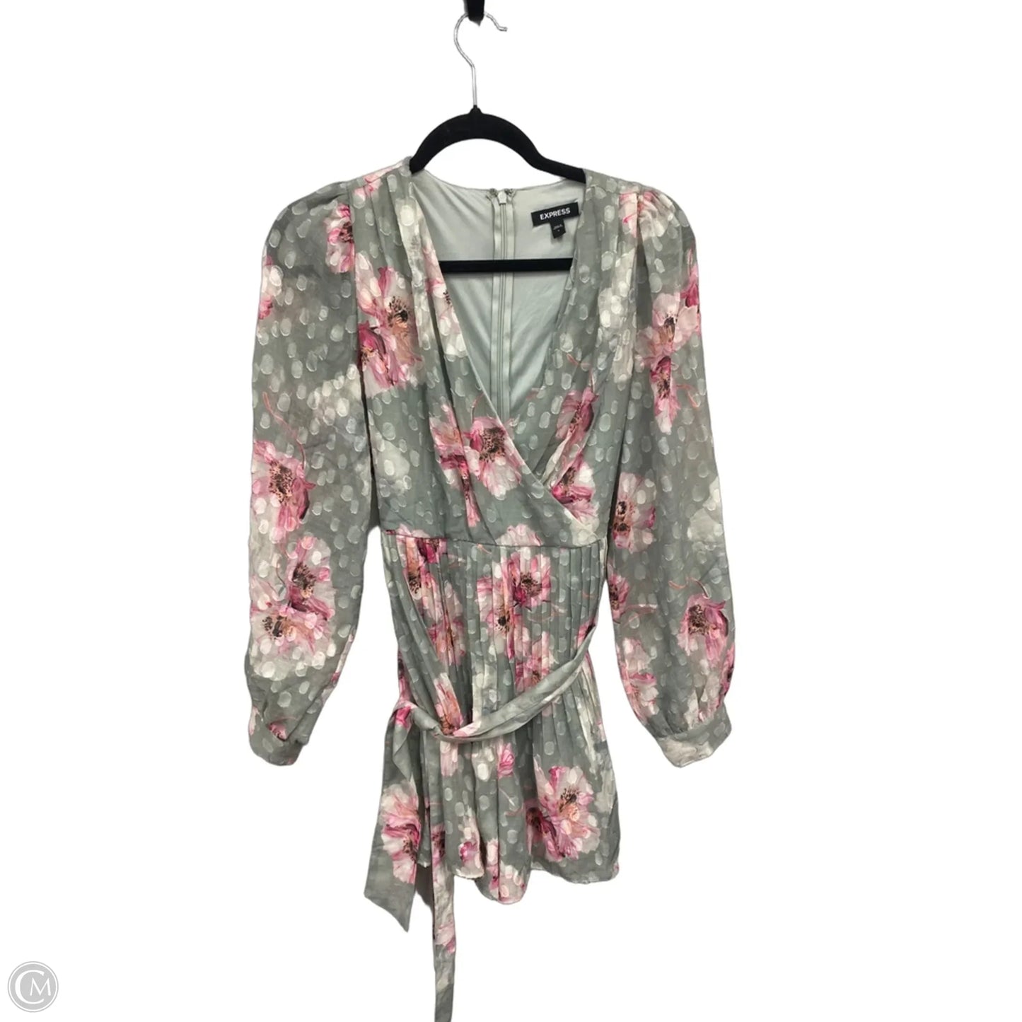 Dress Casual Short By Express In Floral Print, Size: S