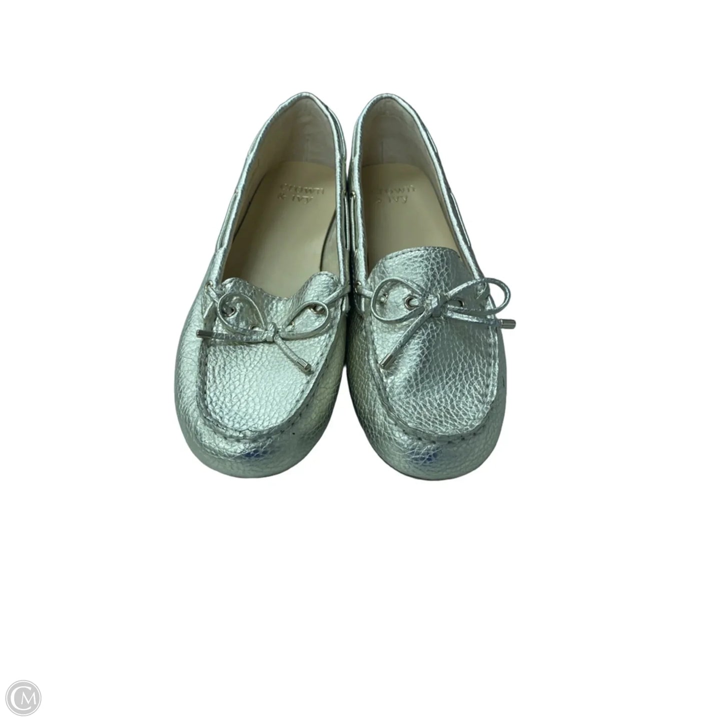 Shoes Flats By Crown And Ivy In Gold, Size: 7