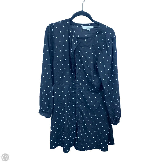 Dress Casual Short By Loft In Polkadot Pattern, Size: 10