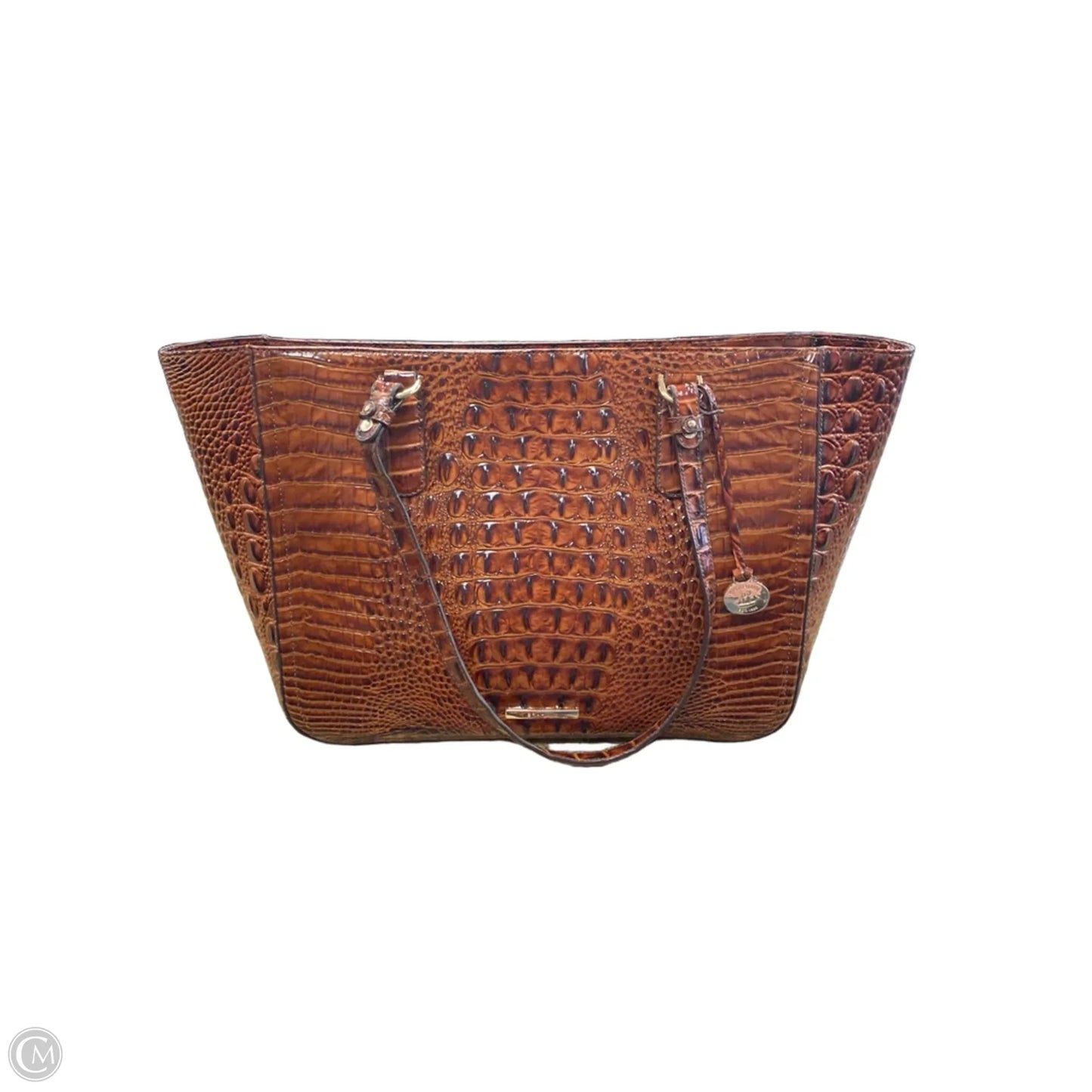 Tote Designer By Brahmin, Size: Large