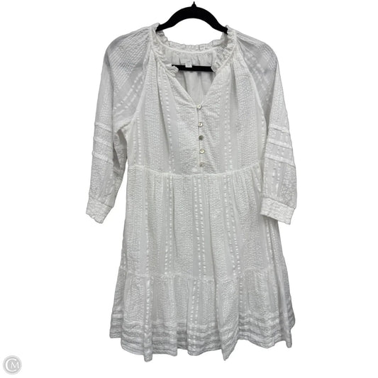 Dress Casual Short By J. Jill In White, Size: Sp