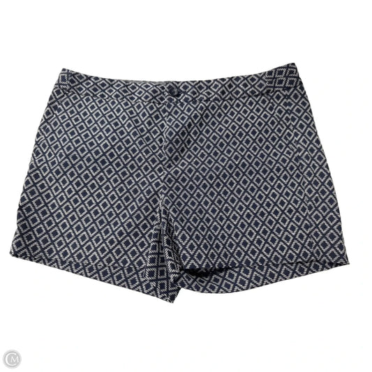 Shorts By Banana Republic In Blue & White, Size: 8