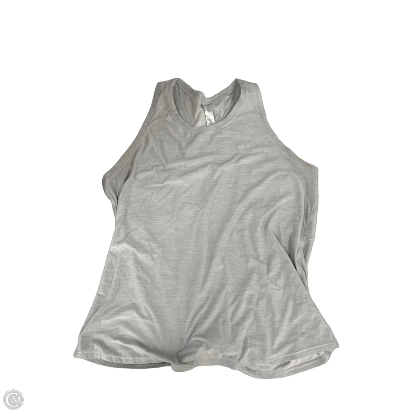 Athletic Tank Top By Yogalicious In Grey, Size: Xl