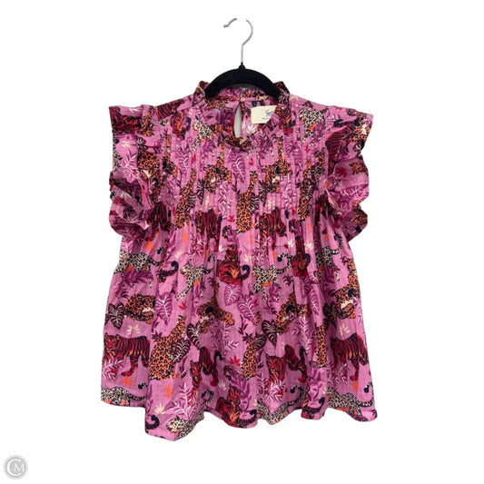 Top Short Sleeve By Printfresh In Animal Print, Size: S