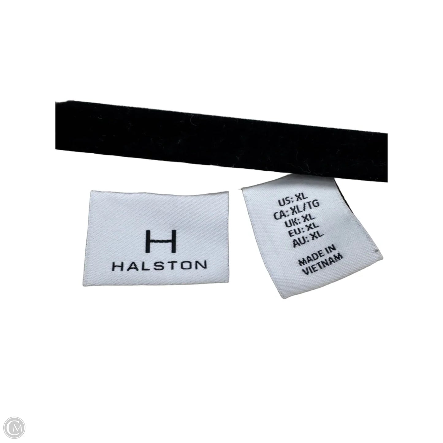Tank Top By H For Halston In White & Yellow, Size: Xl