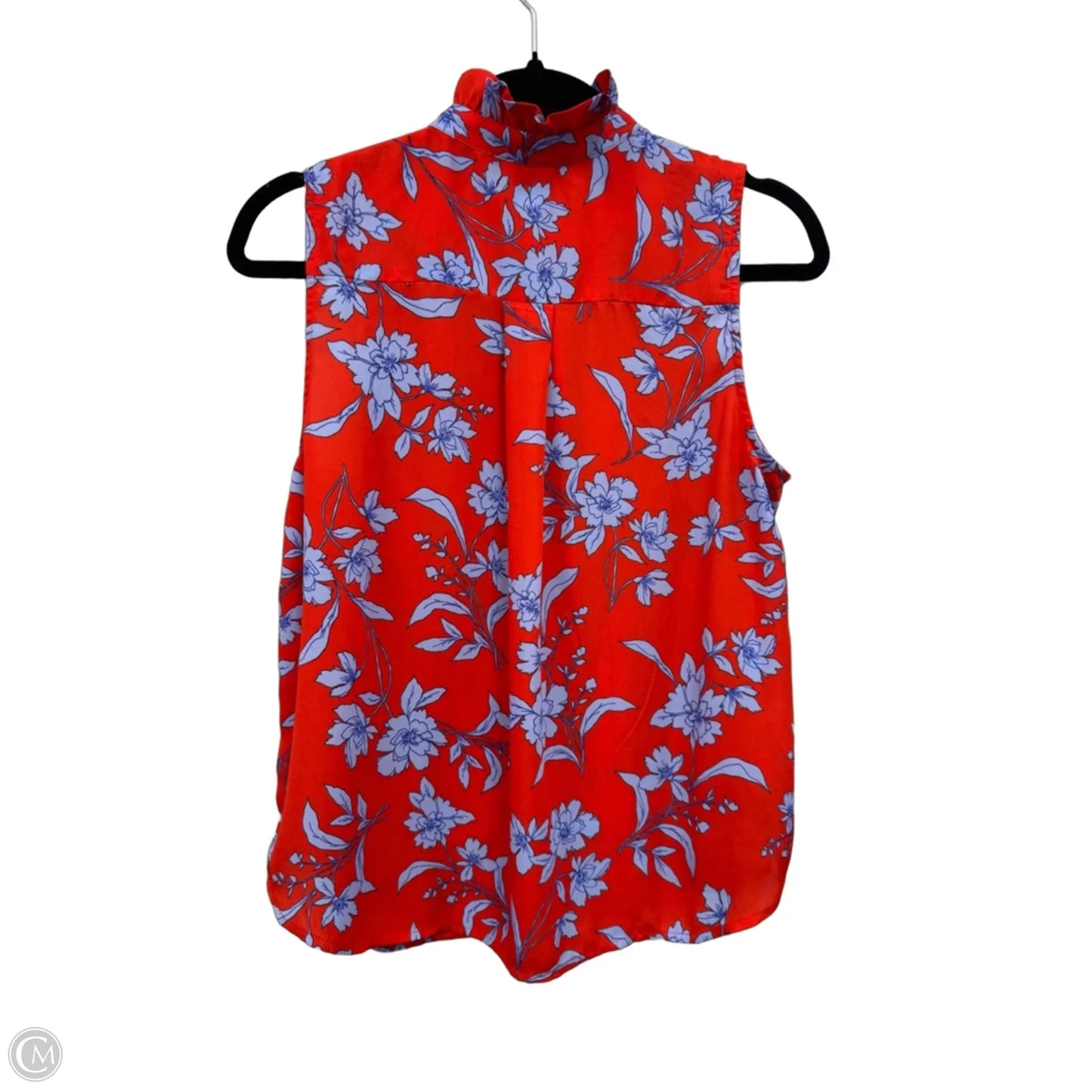 Top Sleeveless By Ann Taylor In Floral Print, Size: Mp