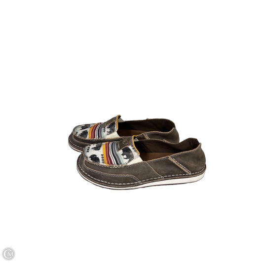 Shoes Flats By Ariat In Animal Print, Size: 8