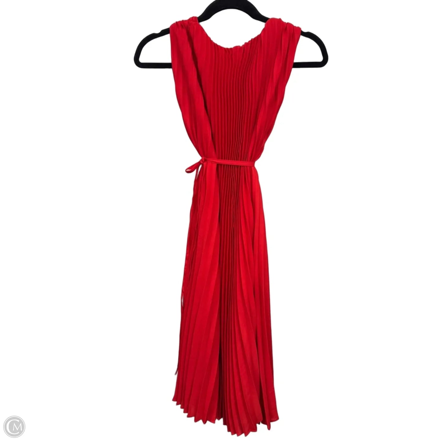 Dress Casual Midi By Max Studio In Red, Size: S
