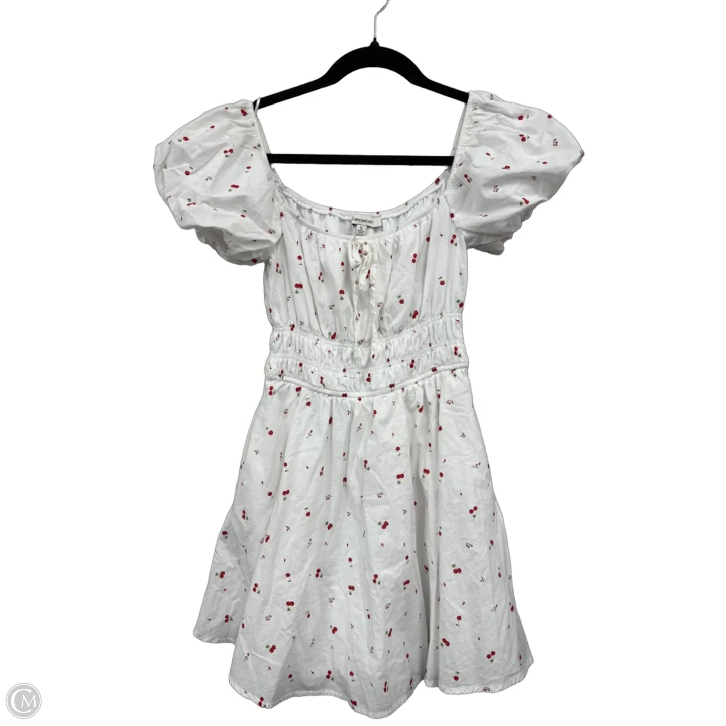 Dress Casual Short By Francesca’s In Red & White, Size: S