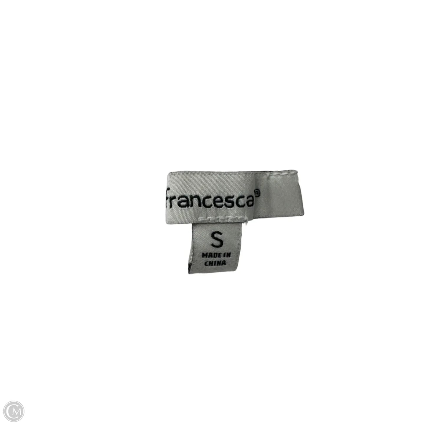 Dress Casual Short By Francesca’s In Red & White, Size: S