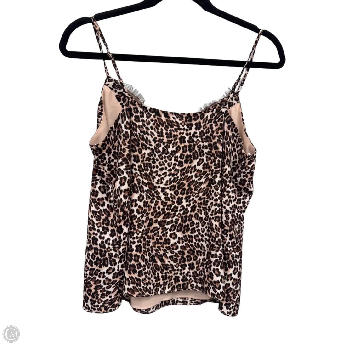 Top Cami By Melrose And Market In Animal Print, Size: S