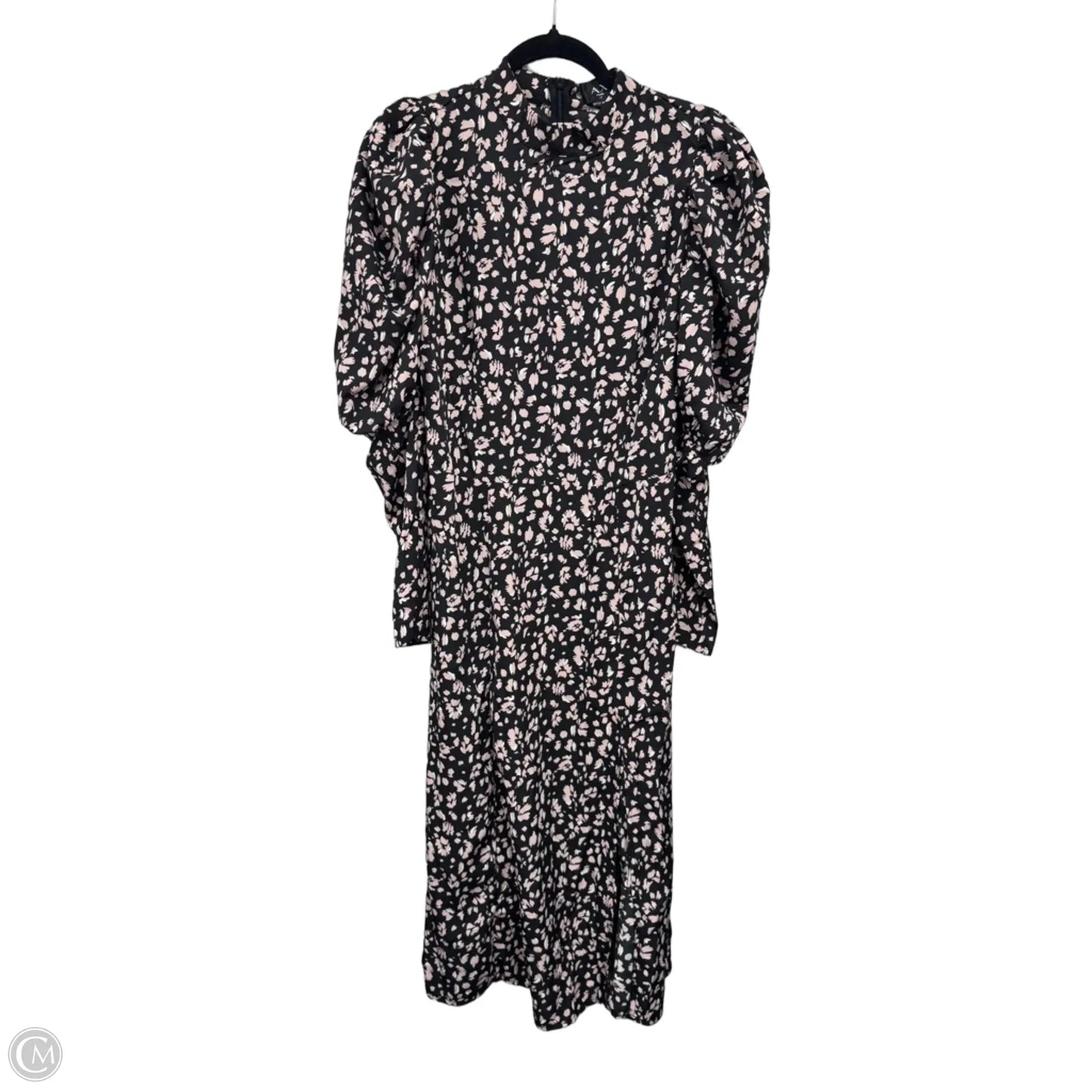 Dress Casual Midi By Clothes Mentor In Floral Print, Size: 12