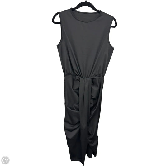 Dress Casual Midi By Shein In Black, Size: M