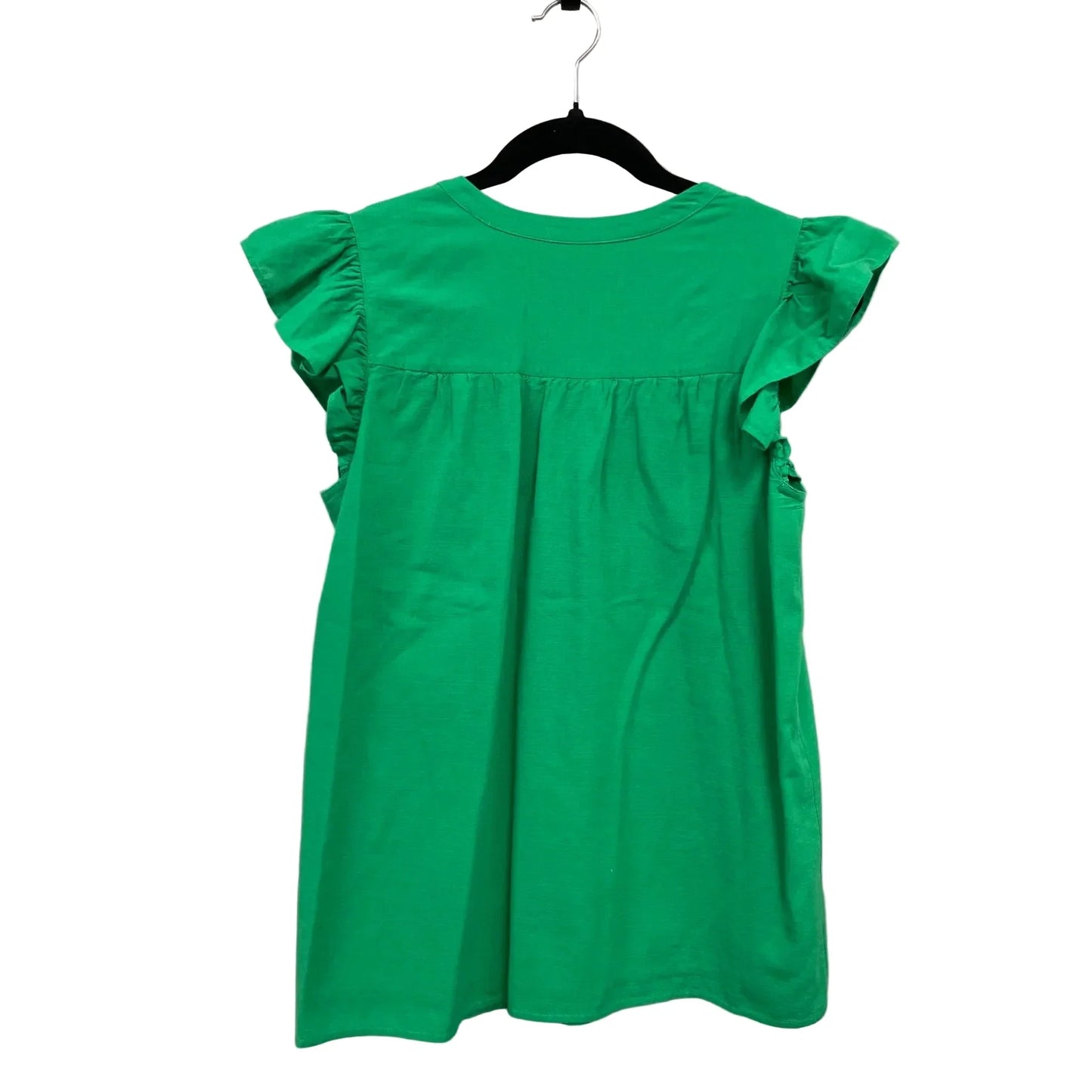 Top Short Sleeve By Loft In Green, Size: Xs