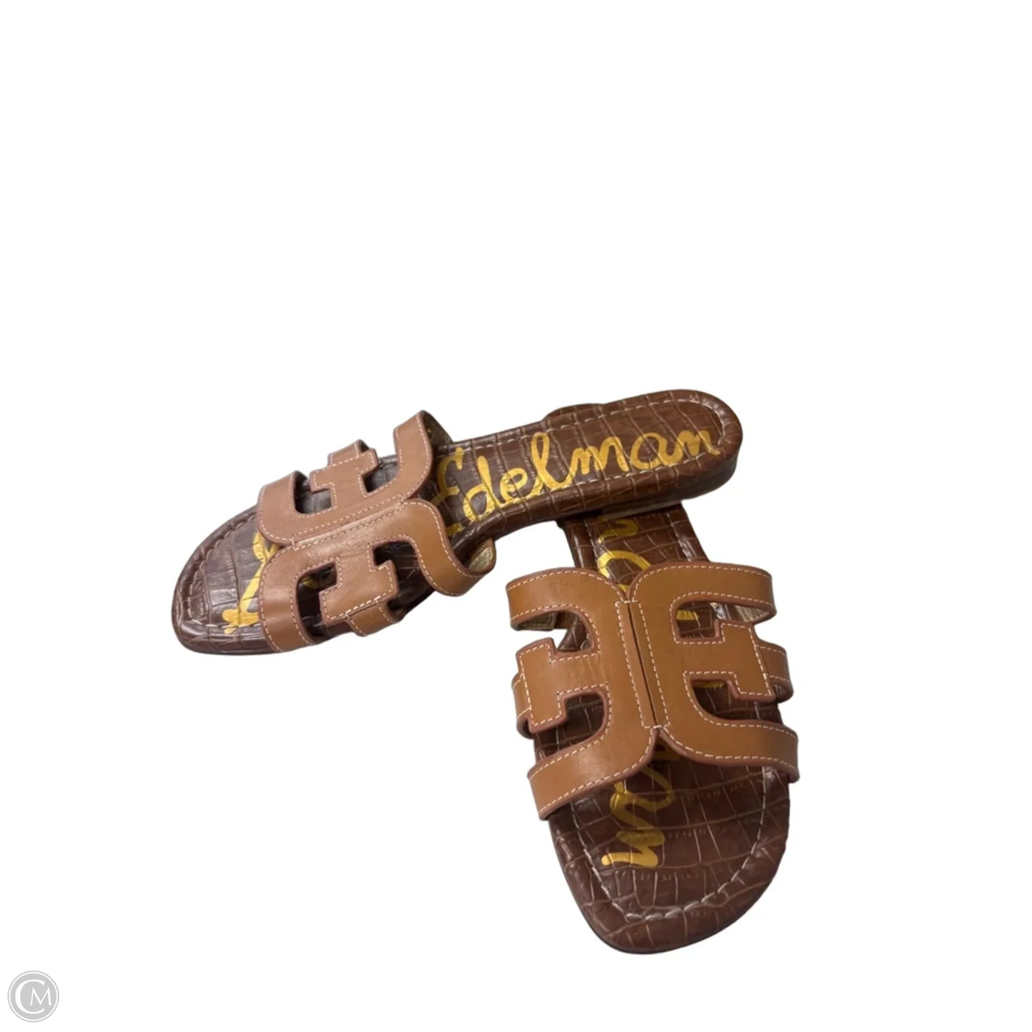 Sandals Flats By Sam Edelman In Brown, Size: 8