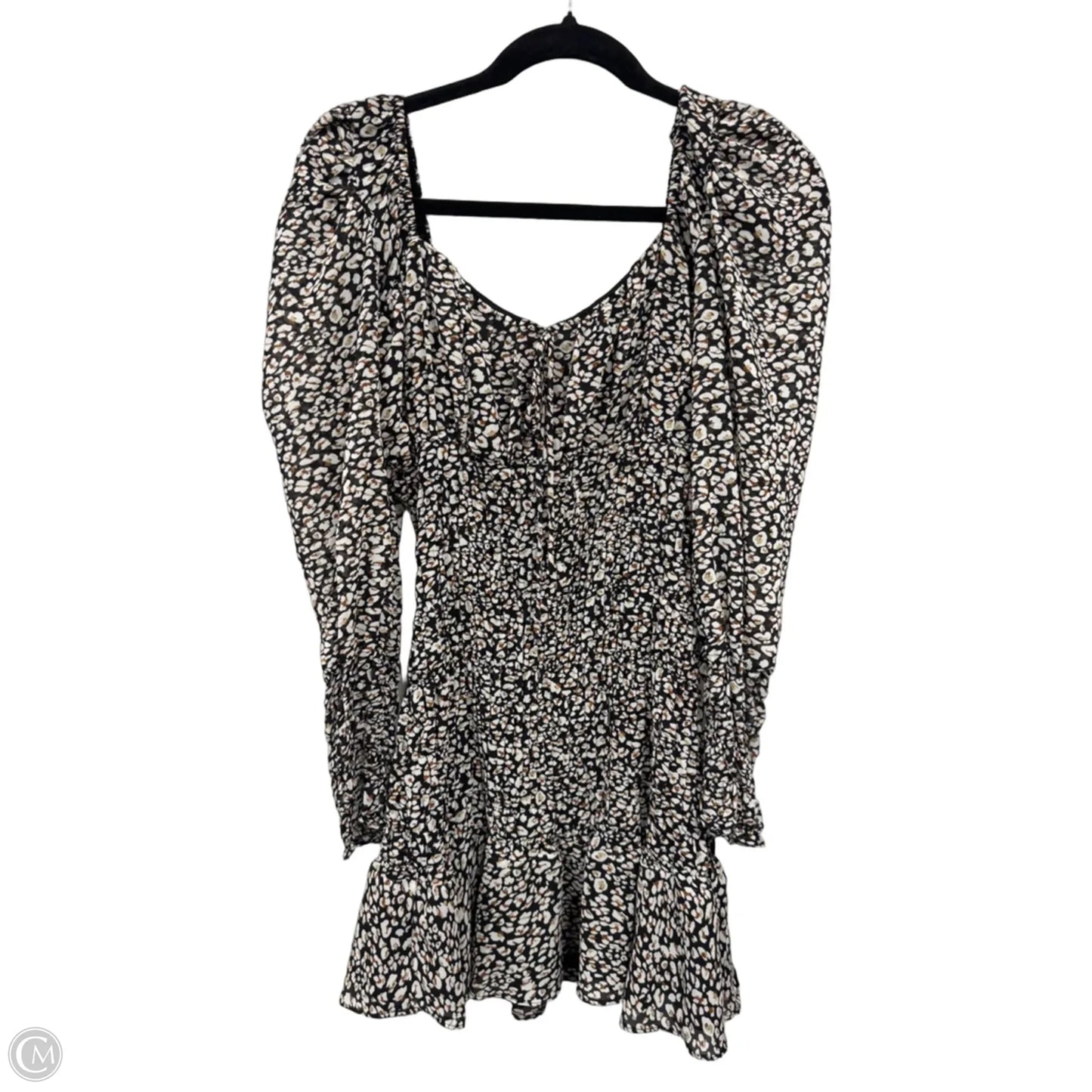 Dress Casual Short By Vestique In Animal Print, Size: S