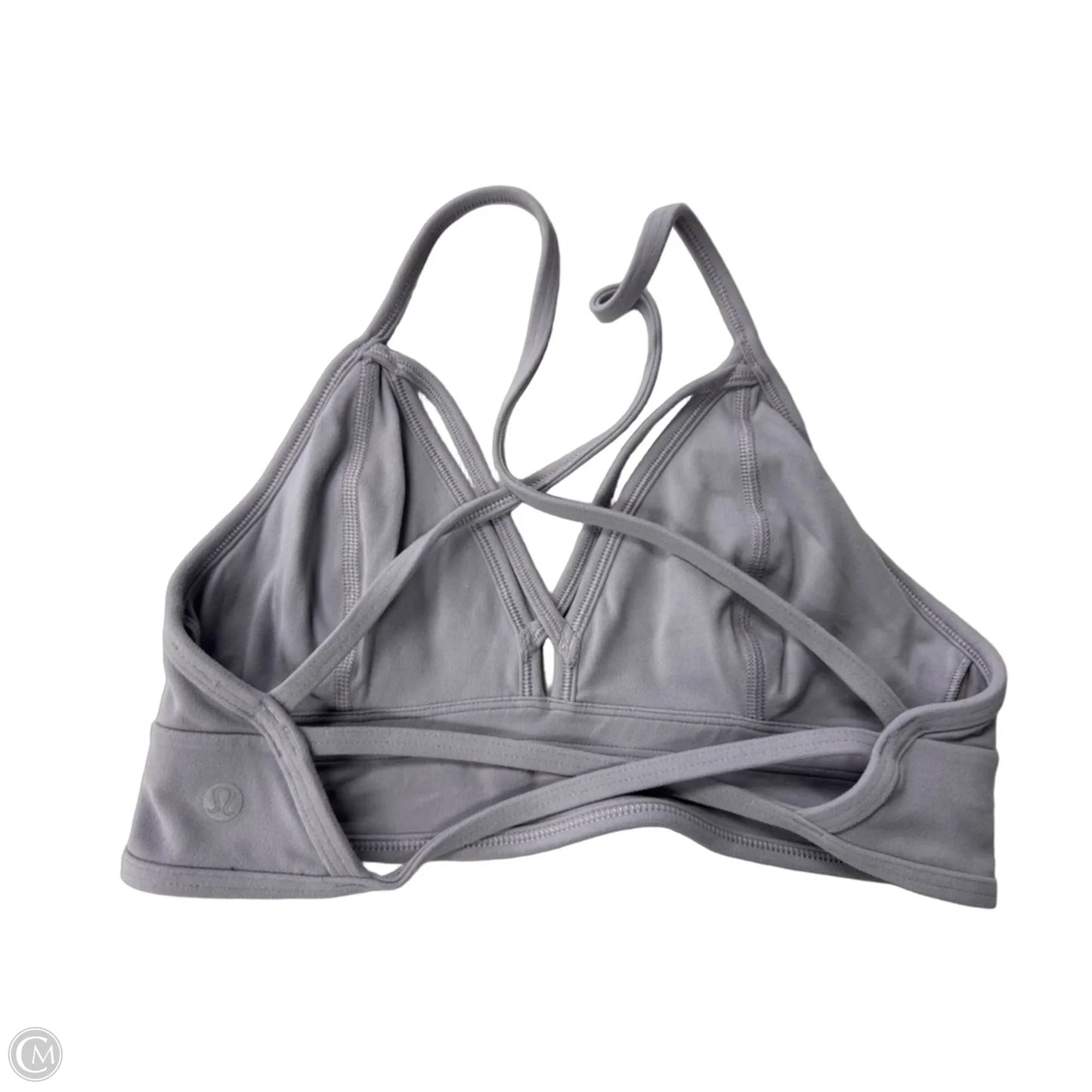 Athletic Bra By Lululemon In Grey, Size: 6