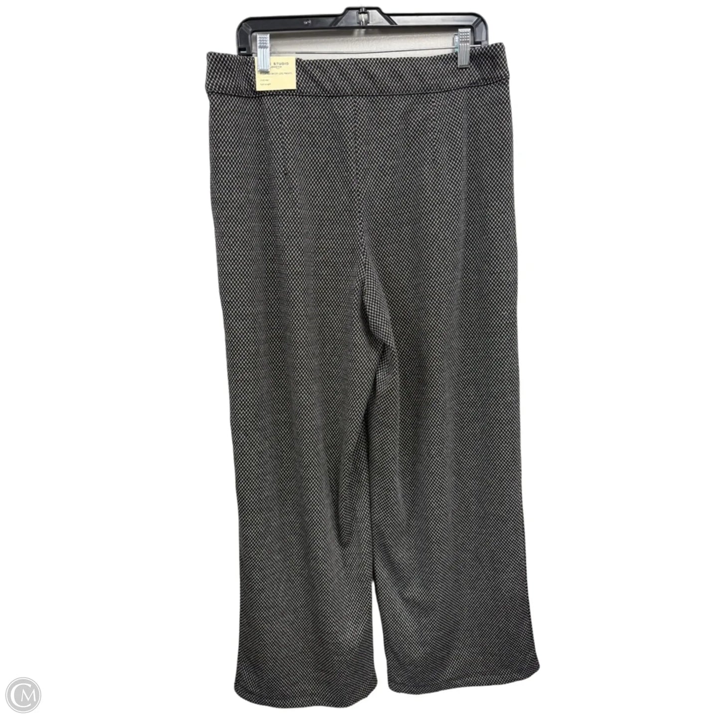 Pants Wide Leg By Max Studio In Black & White, Size: Xl