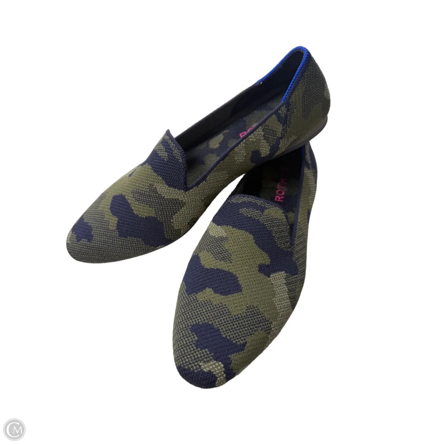 Shoes Flats By Rothys In Camouflage Print, Size: 7.5