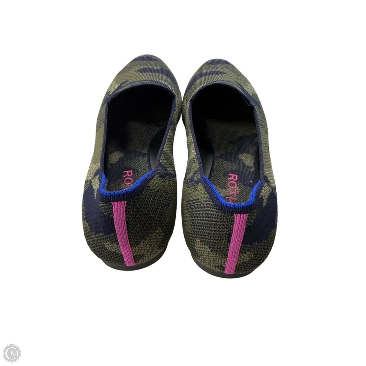 Shoes Flats By Rothys In Camouflage Print, Size: 7.5