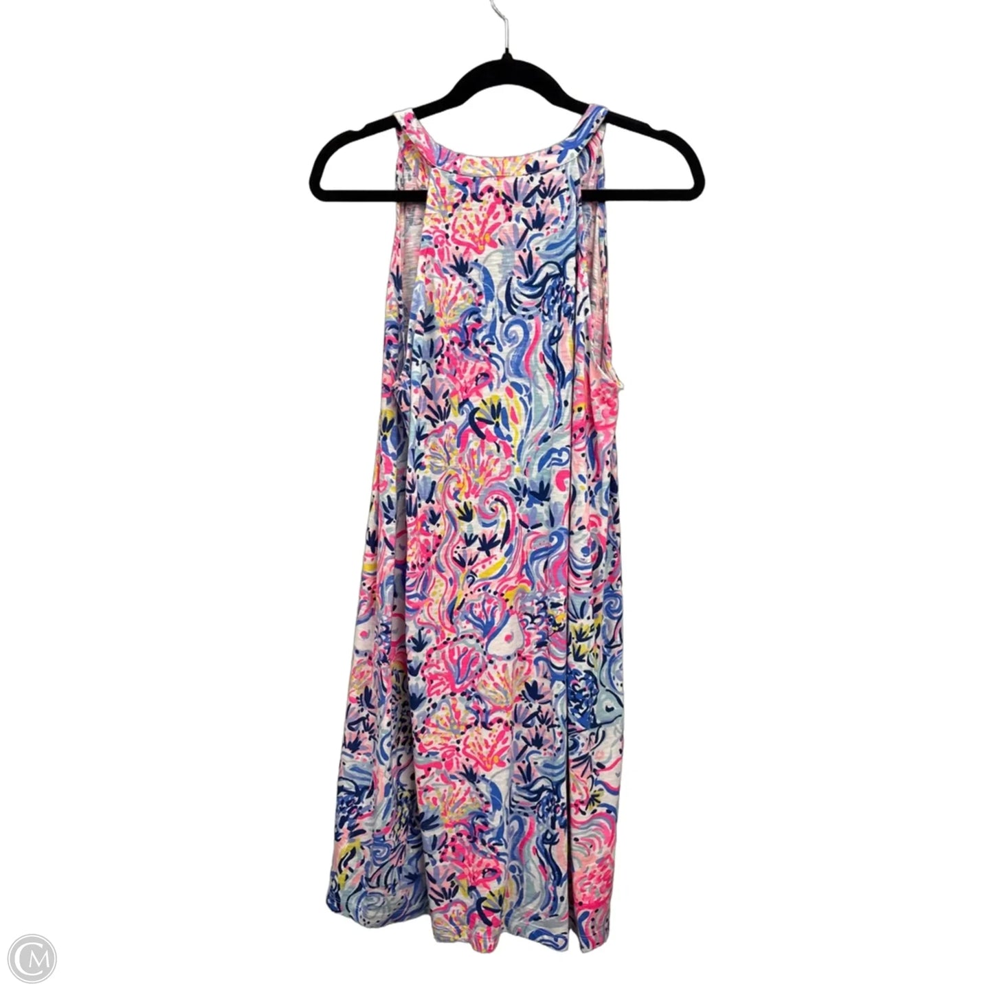 Dress Designer By Lilly Pulitzer In Blue & Pink, Size: L