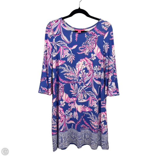 Dress Designer By Lilly Pulitzer In Floral Print, Size: M