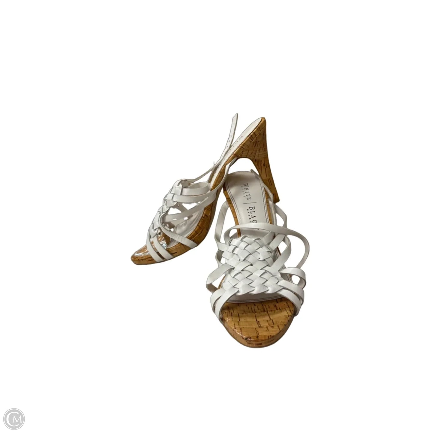 Sandals Heels Stiletto By White House Black Market In White, Size: 9