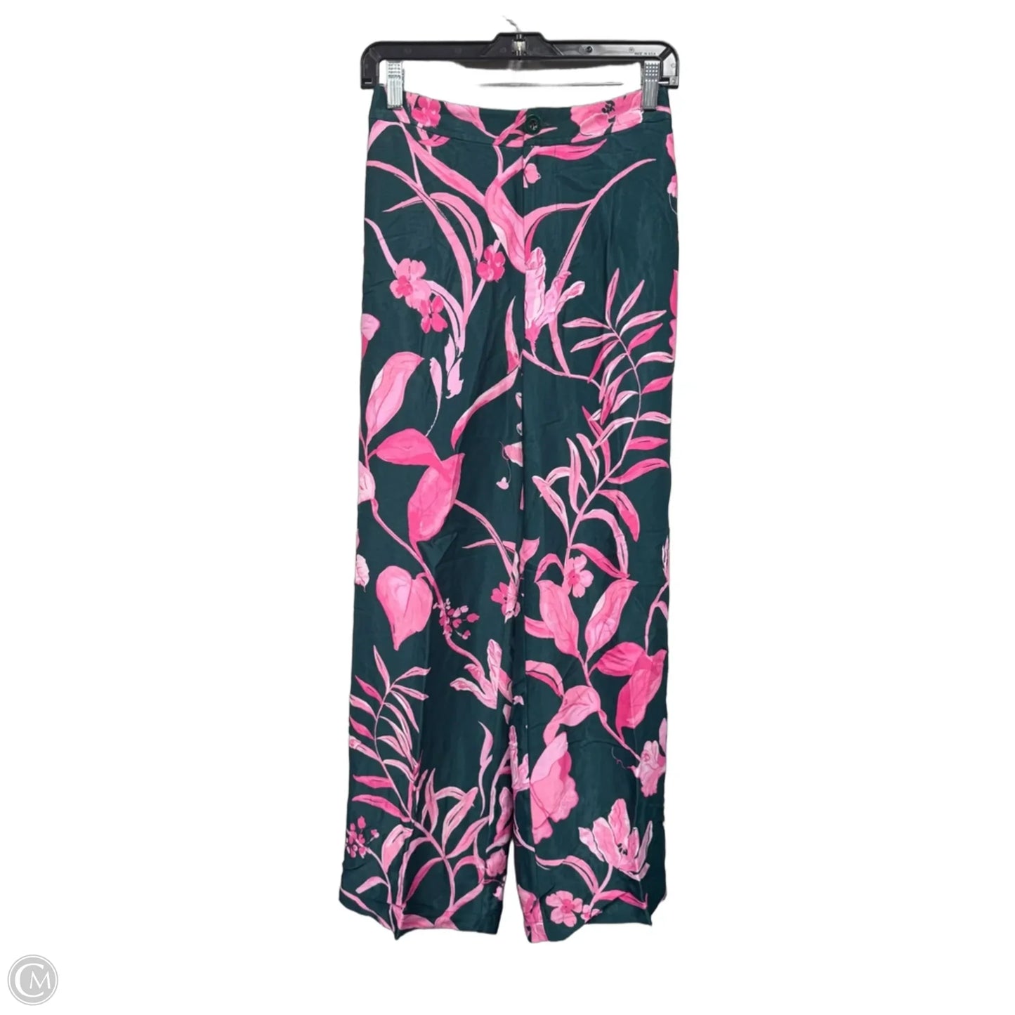 Pants Wide Leg By Anthropologie In Floral Print, Size: 0