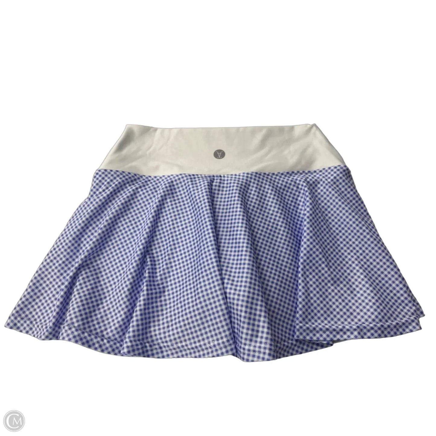 Athletic Skort By Clothes Mentor In Checkered Pattern, Size: M
