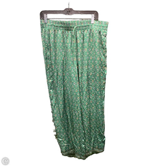 Pants Wide Leg By Max Studio In Green & Orange, Size: Xl