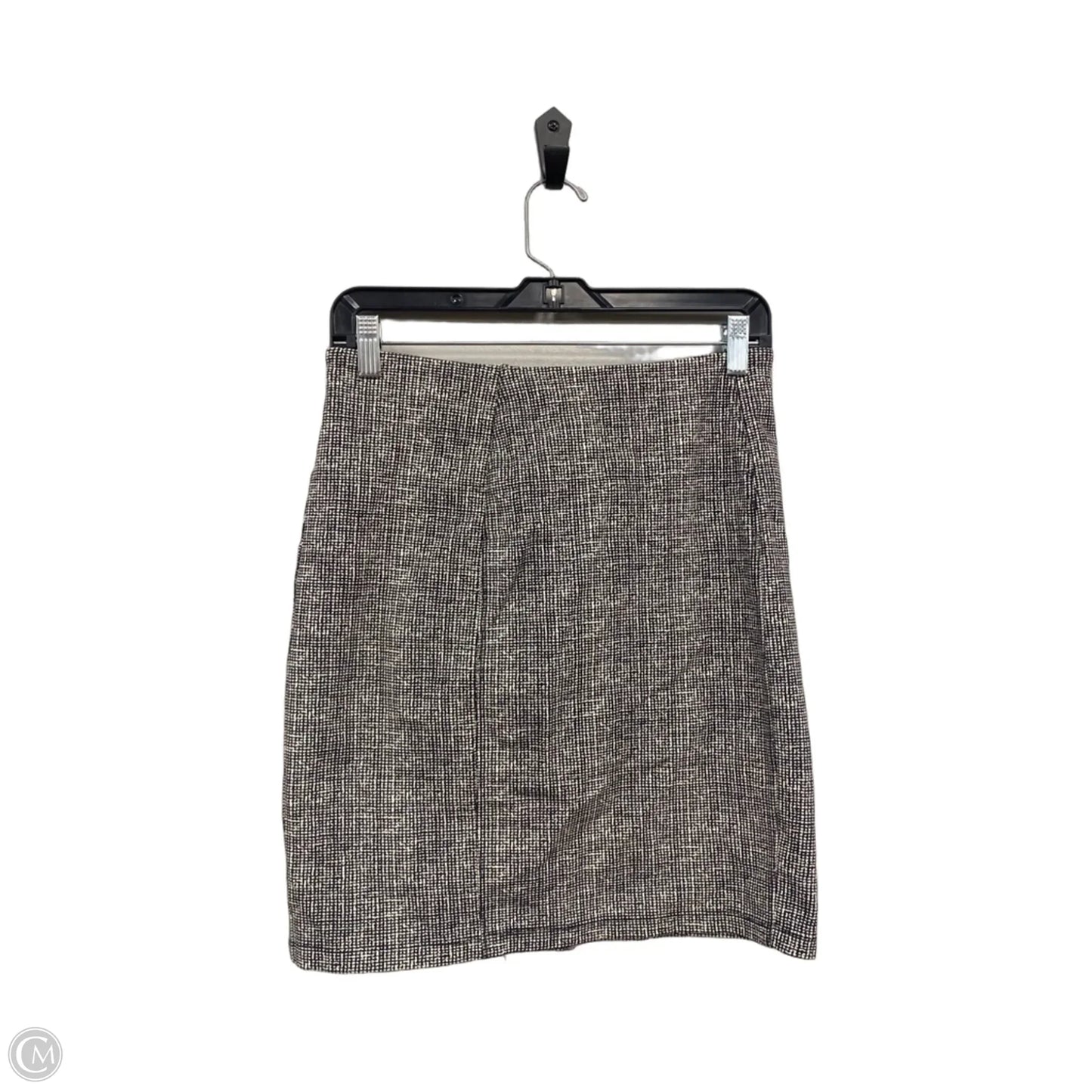 Skirt Mini & Short By Liverpool In Black & Cream, Size: 6p