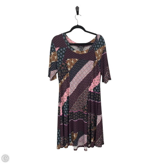Dress Casual Midi By Karen Kane In Multi-colored, Size: Xl