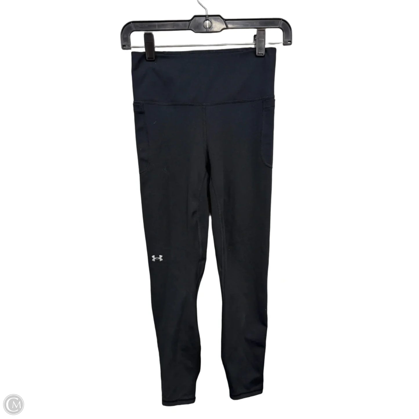Athletic Leggings By Under Armour In Black, Size: S