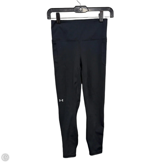 Athletic Leggings By Under Armour In Black, Size: S