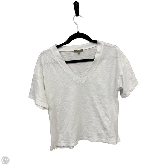 Top Short Sleeve Basic By Lilla P In White, Size: Xs