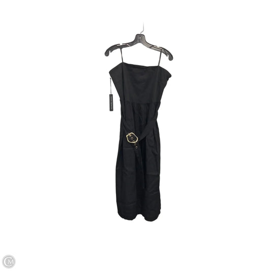 Dress Casual Midi By Tahari In Black, Size: 14
