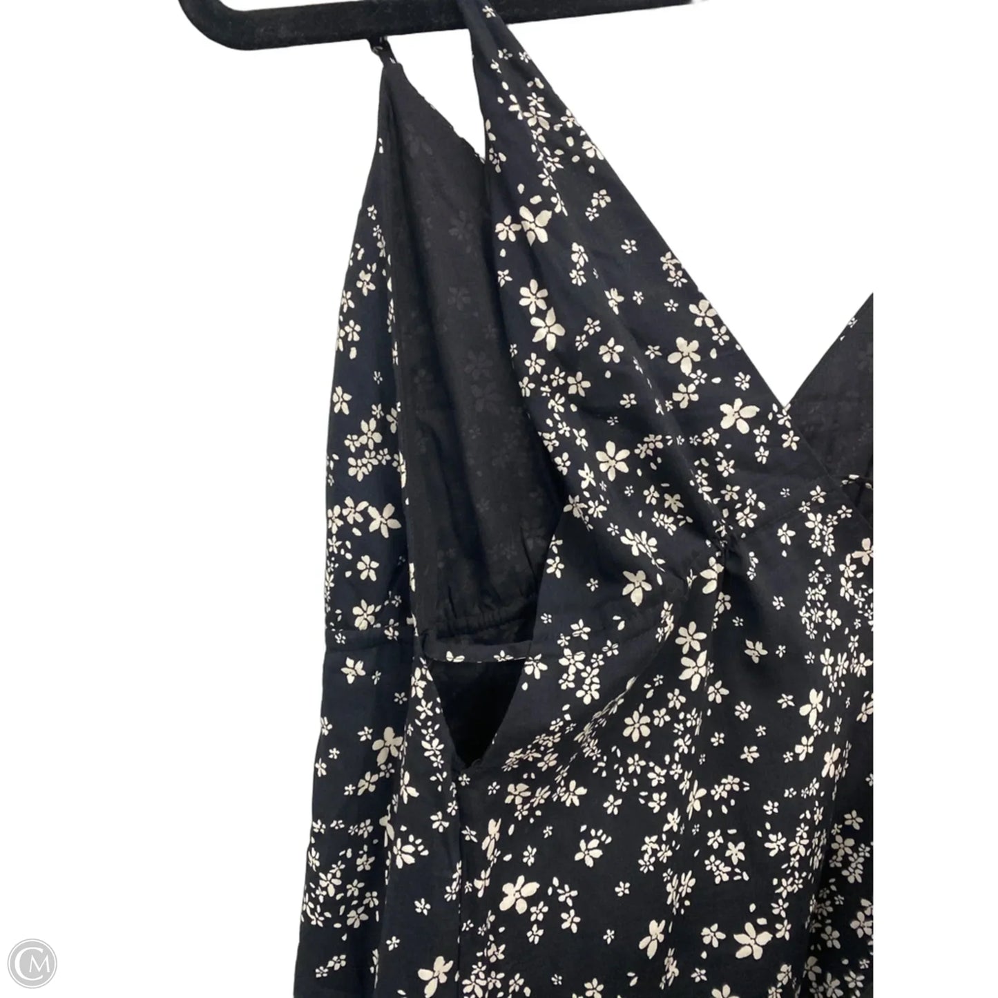 Dress Casual Maxi By Haani In Black & Cream, Size: L