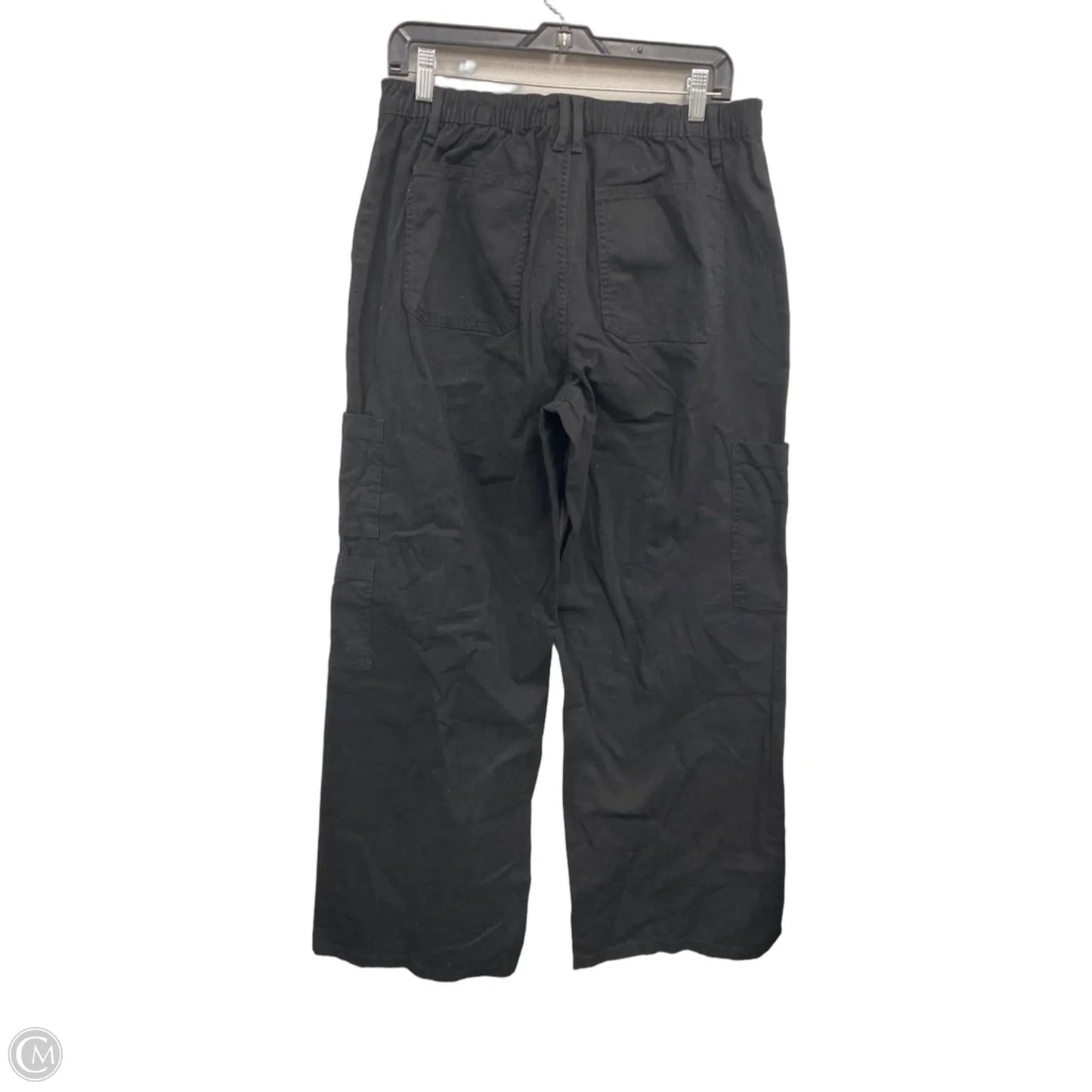 Pants Wide Leg By No Boundaries In Black, Size: L