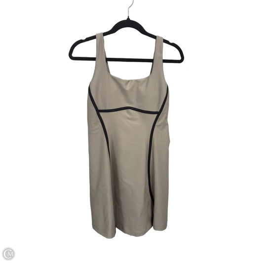 Athletic Dress By Ypb In Black & Tan, Size: M