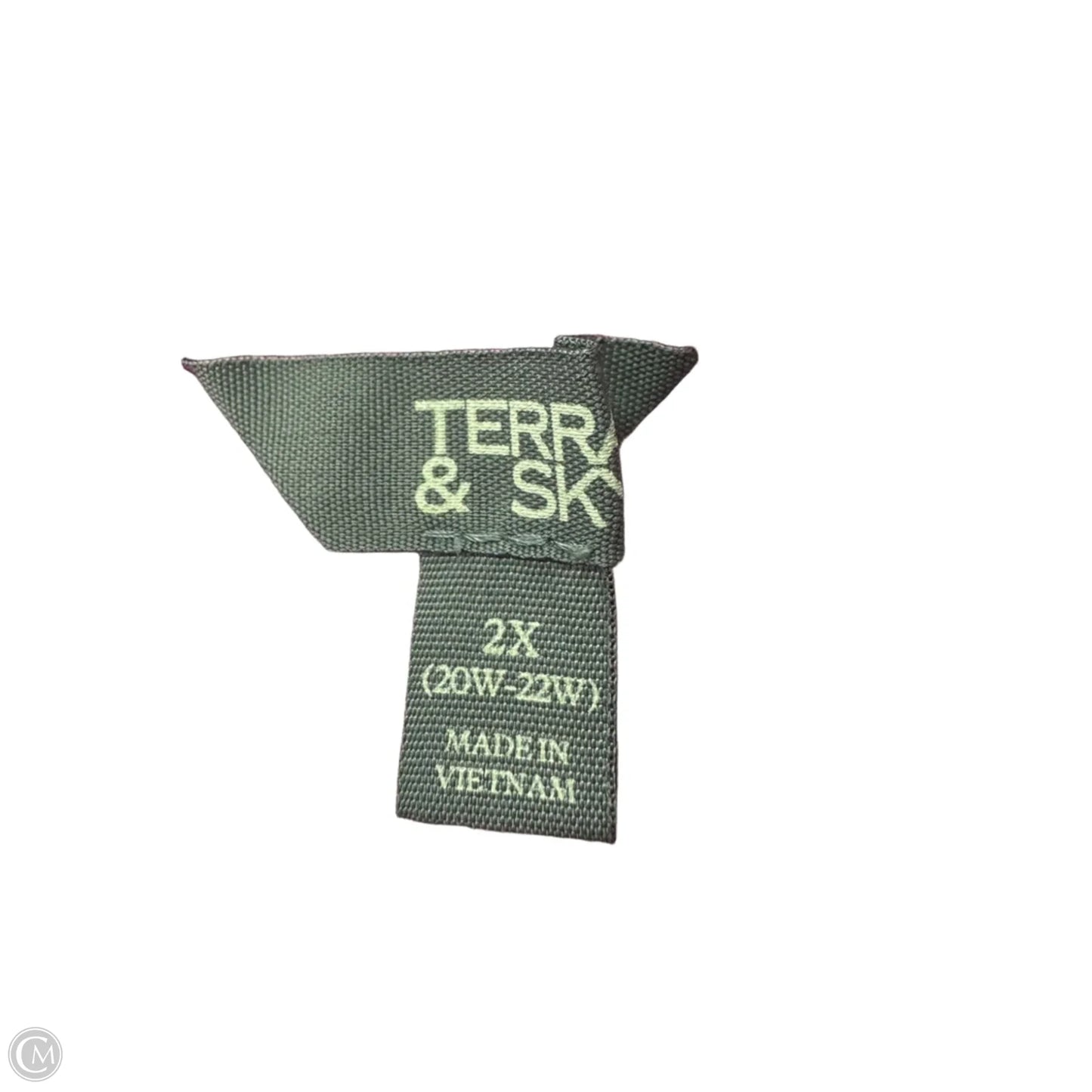 Dress Casual Midi By Terra & Sky In Purple, Size: 2x
