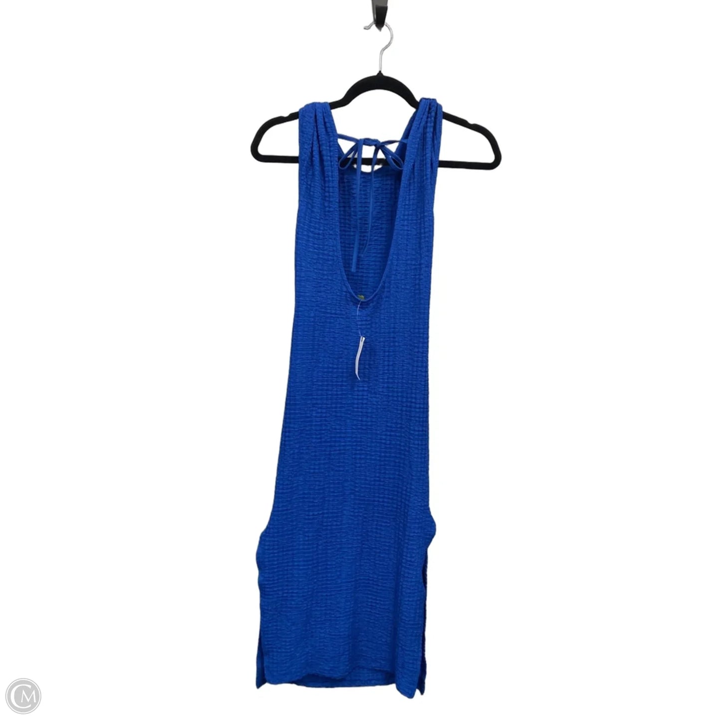 Dress Casual Midi By Cma In Blue, Size: S