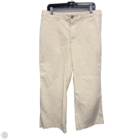 Pants Wide Leg By Gap In Yellow, Size: 18